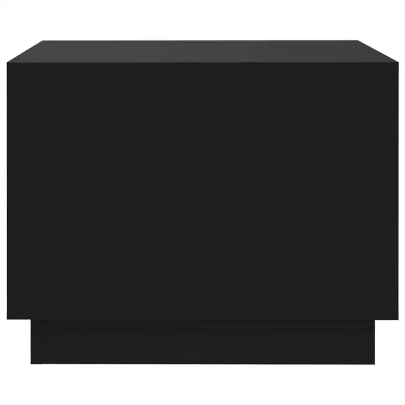 Tavolino da caffè LED quadrato bianco e nero, 1–2 persone (50 cm)