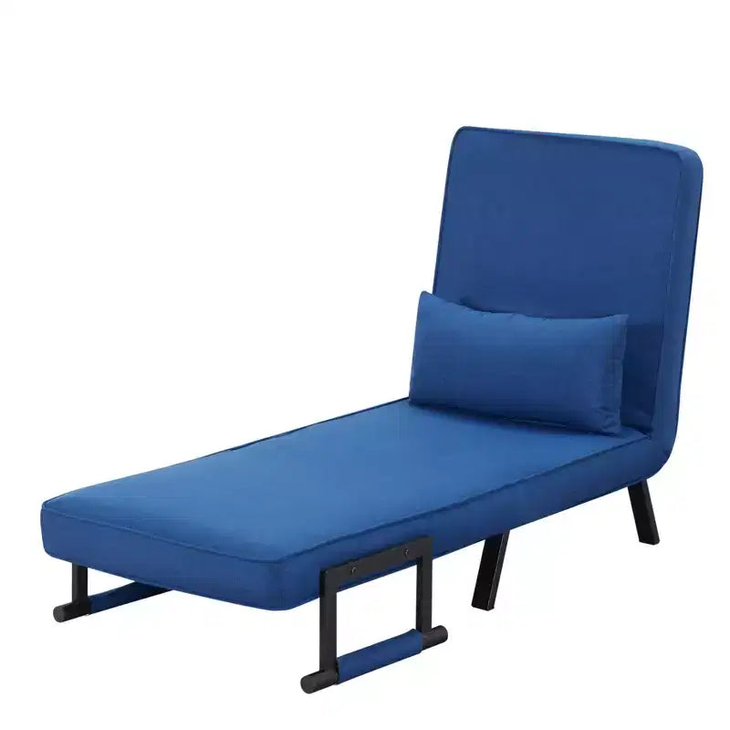 Divano Letto Convertibile Grigio 4 in 1, 2 Posti
