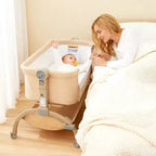 Grigio Scuro / Cachi Culla/Co-sleeper 3-in-1 – Per 1 Neonato