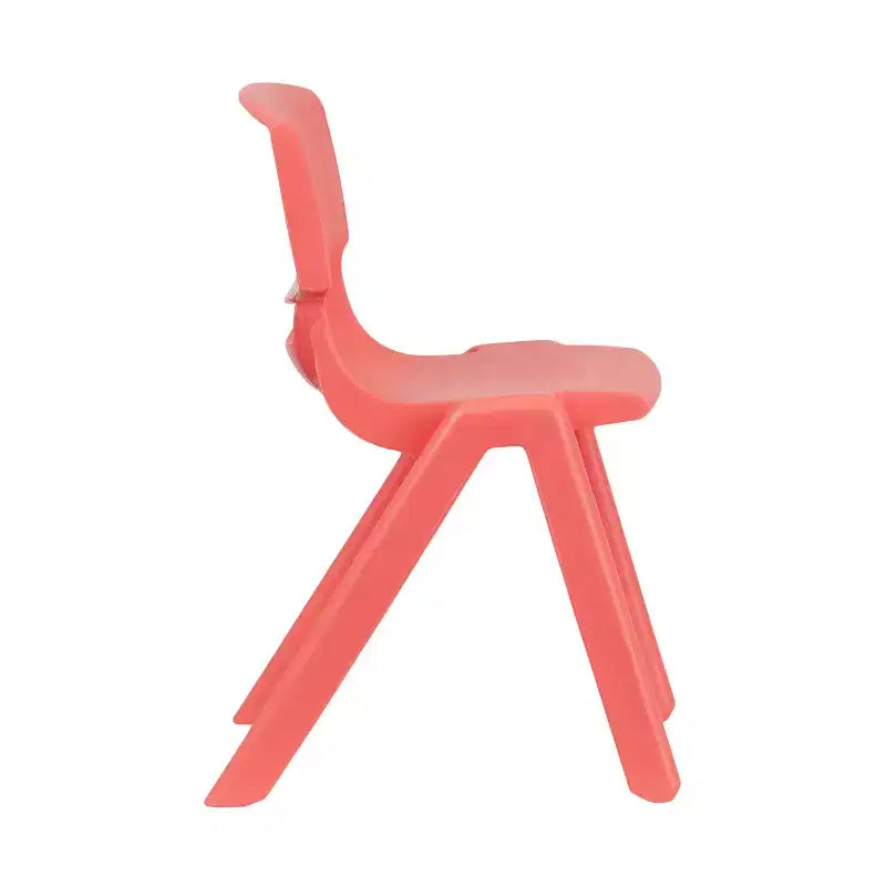 Sedia impilabile in plastica per bambini, blu/verde/rossa, set da 6 (fino a 6 posti a sedere)