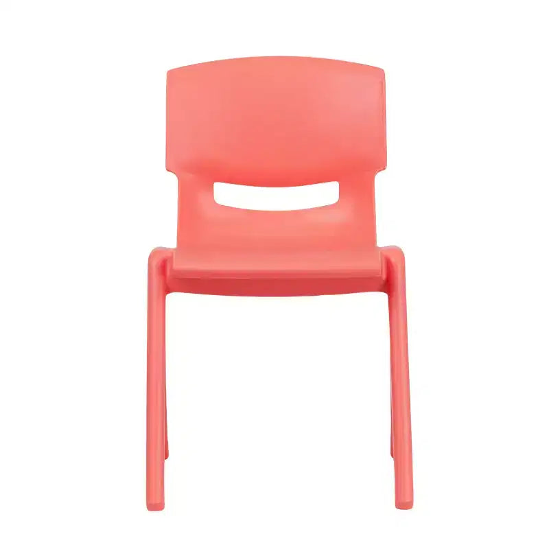 Sedia impilabile in plastica per bambini, blu/verde/rossa, set da 6 (fino a 6 posti a sedere)