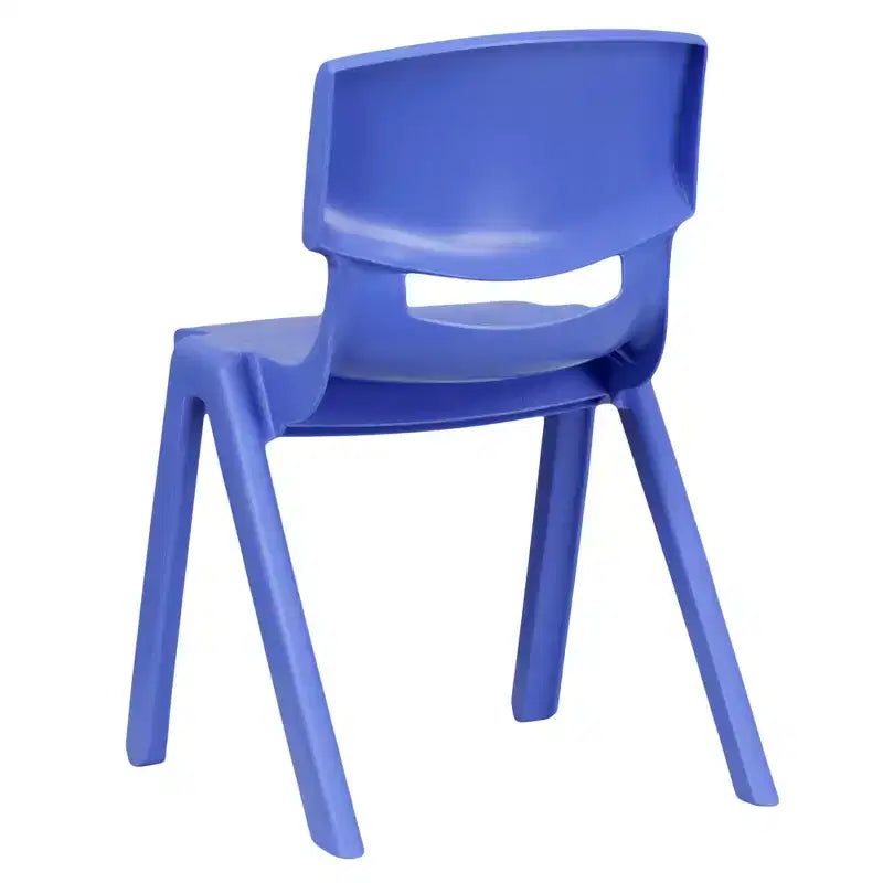 Sedia impilabile in plastica per bambini, blu/verde/rossa, set da 6 (fino a 6 posti a sedere)