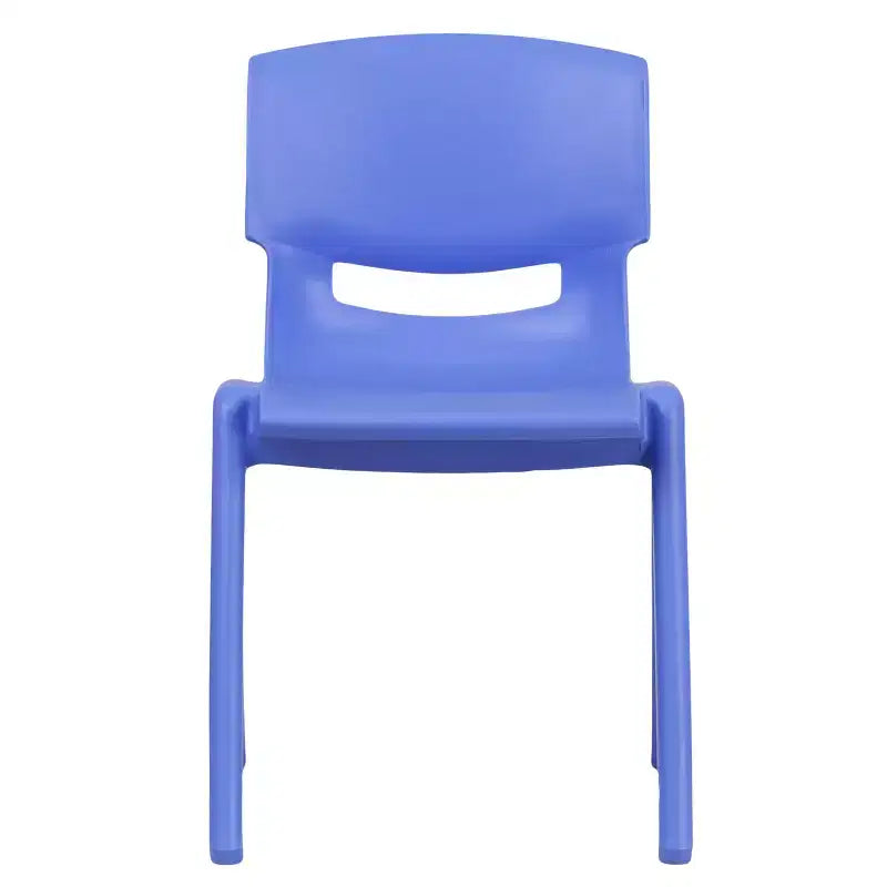 Sedia impilabile in plastica per bambini, blu/verde/rossa, set da 6 (fino a 6 posti a sedere)