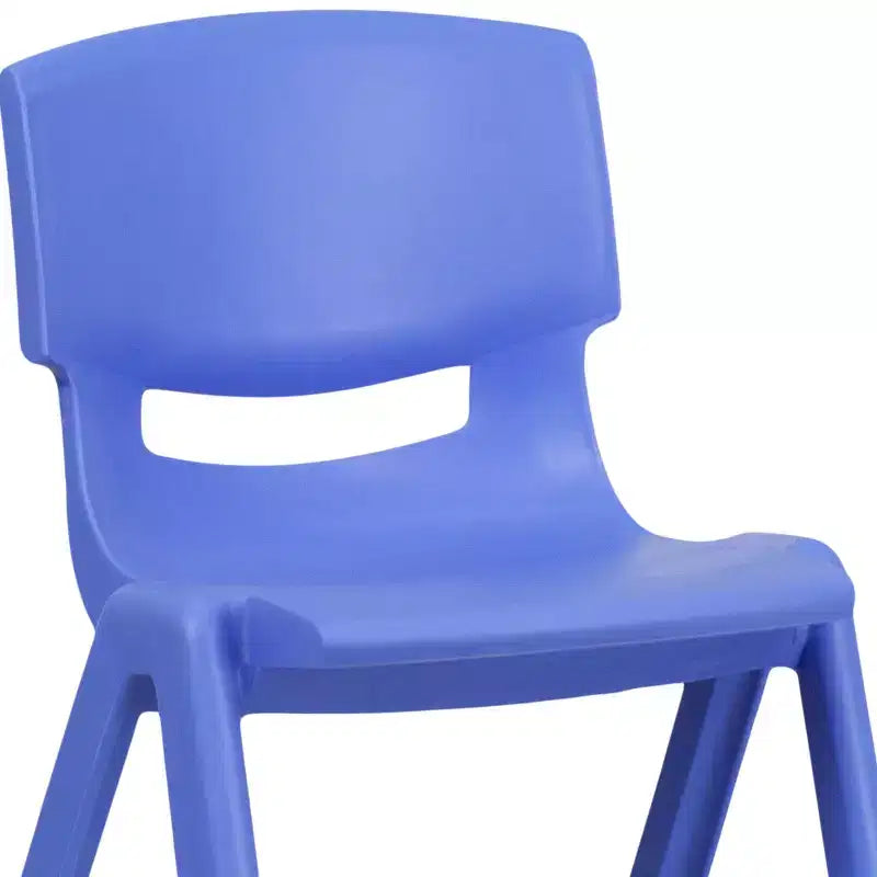 Sedia impilabile in plastica per bambini, blu/verde/rossa, set da 6 (fino a 6 posti a sedere)